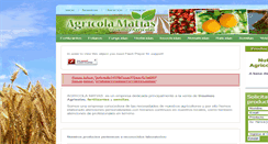Desktop Screenshot of agricolamatias.cl